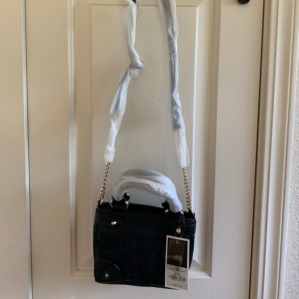 NWT Juicy Couture Leopard Canvas Mini Handbag - Picture 5 of 5